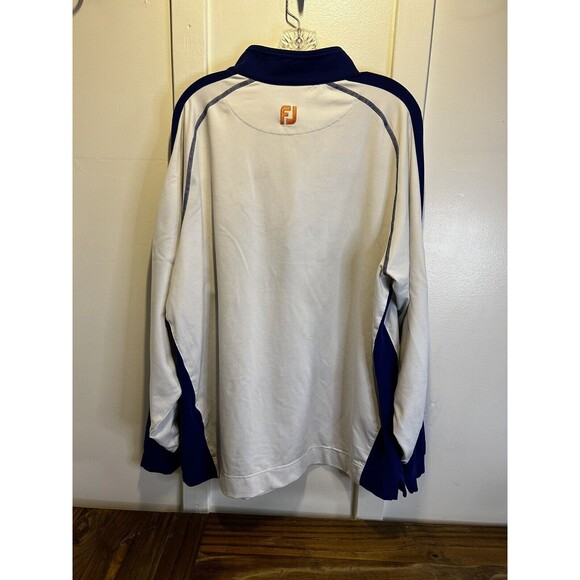 Footjoy Full Zip Golf Jacket Men’s XL Stretch *flaw see pics* - Picture 6 of 11